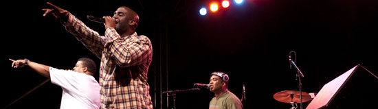 De La Soul live onstage