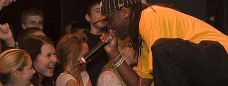 iCON the Mic King on stage